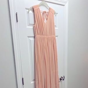 Light peach/pink Madewell maxi dress